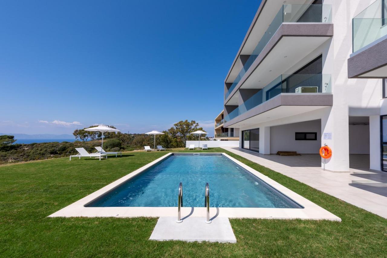 Aquarama Pool Apartments 依克希亚 外观 照片